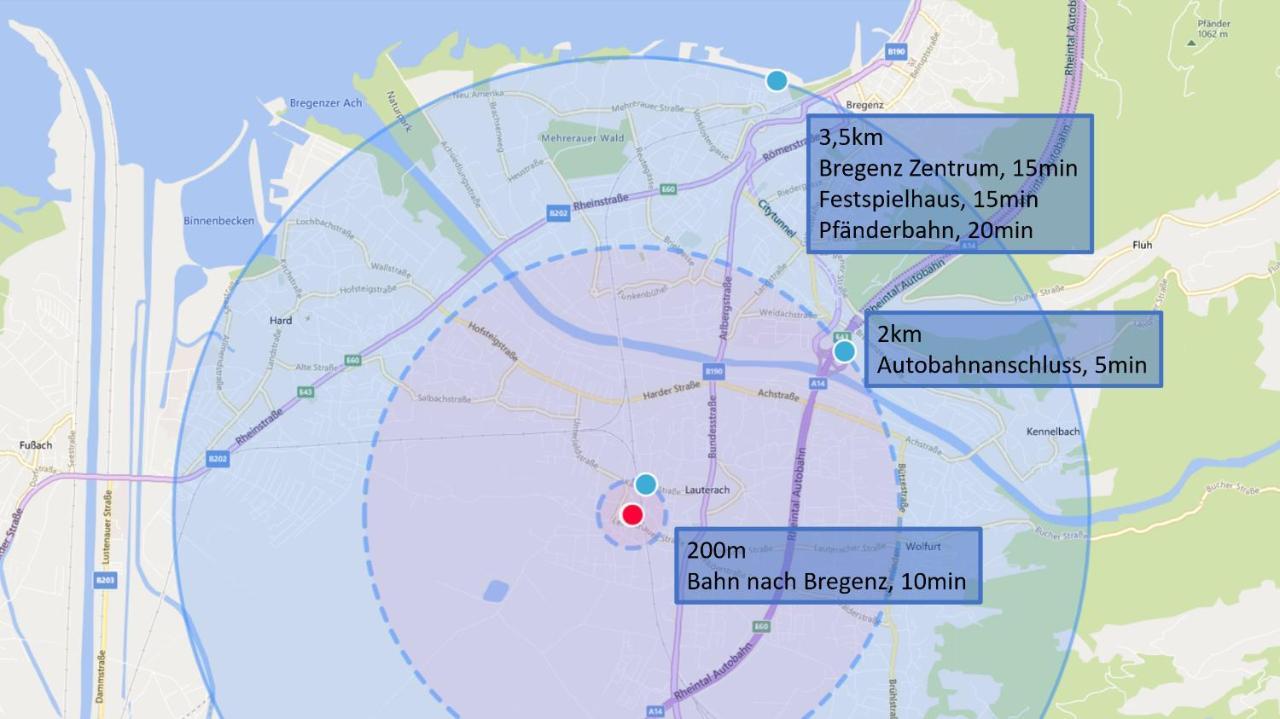 Ferienwohnung Apimundi Lauterach Exteriör bild